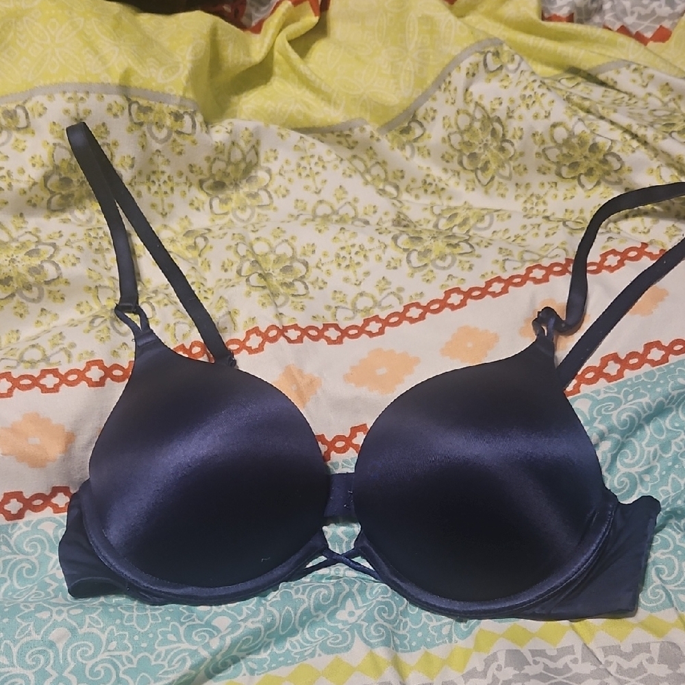 Victoria's Secret Blue Bra Seamless Comfort